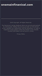 Mobile Screenshot of onemainfinanical.com